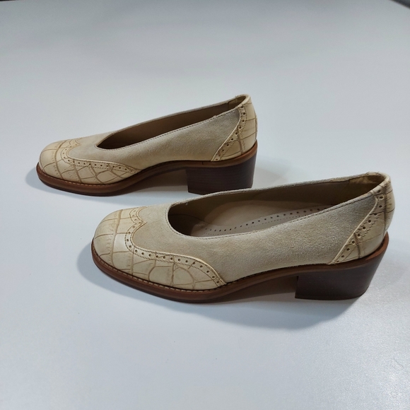 Joan & David Suede & Leather Shoes - Picture 6 of 15